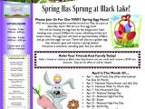 Property Newsletter Template Newsletter Ideas April is the Month Of Property