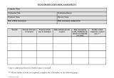 Property Risk assessment Template Film Production Risk assessment form
