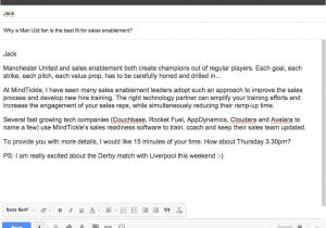 Prospecting Email Template Example How to Write A Cold Email that 33 Of Prospects Will Reply to