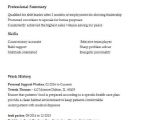 Psw Resume Sample Personal Support Worker Resume Sample Resumes Misc