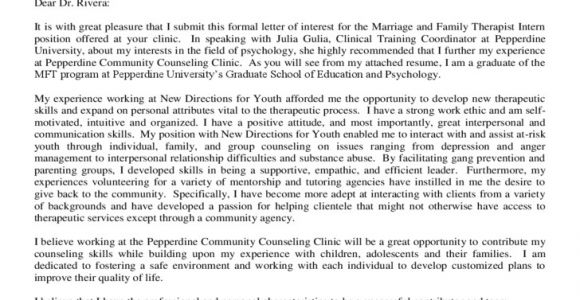Psychology Practicum Cover Letter Sample Psychology Intern Cover Letter Free Download