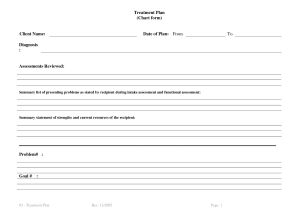 Psychotherapy forms Templates Treatment Plan Template Cyberuse