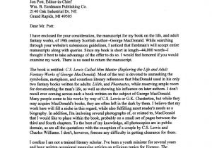 Publishing Cover Letter Example How to Write A Cover Letter for Book Proposal Howsto Co
