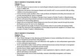 Purchase Engineer Resume Doc Resume Examples for Procurement Engineer Procurement