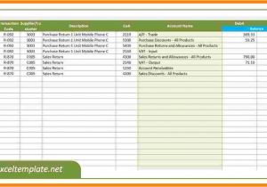 Purchase Ledger Template 8 Sales and Purchase Ledger Excel Template Ledger Review