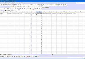 Purchase Ledger Template Simple Purchase Ledger In Excel I the Happy Accountant
