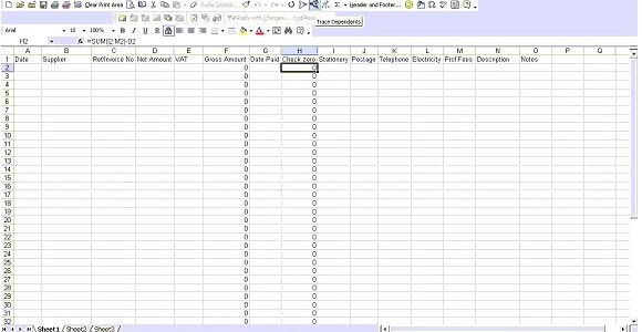 Purchase Ledger Template Simple Purchase Ledger In Excel I the Happy Accountant