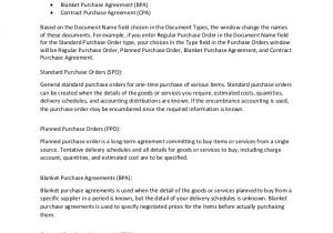 Purchase order Contract Template oracle Purchasing Purchase order Types Difference