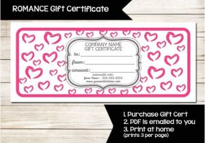 Pure Romance Gift Certificate Template Pure Romance Gift Certificate Coupon Discount Card