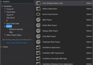 Python HTML Template Data Science with Python In Visual Studio Wintellect