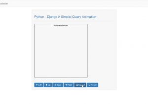 Python HTML Template Python Django A Simple Jquery Animation Free source