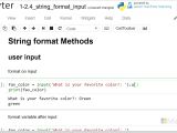 Python String Template 23 Python Beginner Strings and Functions format Input