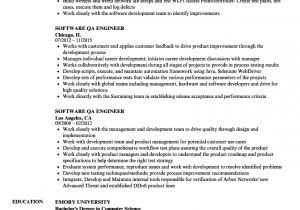 Qa Engineer Resume software Qa Engineer Resume Samples Velvet Jobs