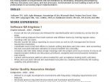 Qa Qc Engineer Resume Pdf software Qa Engineer Resume Samples Qwikresume