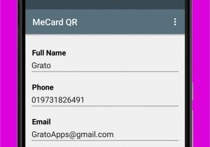 Qr Code Business Card App Pro Vcard Mecard Bizcard Qr Create Generate Qr for