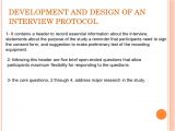 Qualitative Research Interview Protocol Template Collecting Qualitative Data