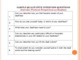 Qualitative Research Interview Protocol Template Conducting Interviews Ppt Video Online Download