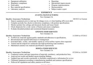 Quality assurance Resume Samples Best Quality assurance Resume Example Livecareer