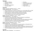 Quality assurance Resume Samples Quality assurance Resume Examples Created by Pros