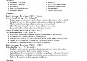 Quality assurance Resume Samples Quality assurance Resume Examples Created by Pros