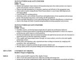 Quality Control Engineer Resume Manufacturing Quality Engineer Resume Samples Velvet Jobs