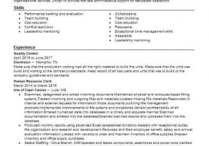 Quality Control Resume In Word format Eye Grabbing Quality Control Resumes Samples Livecareer