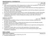 Quality Engineer Resume Keywords Sample Resume May 2016