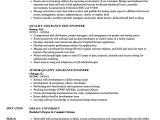 Quality Engineer Resume Model Quality assurance Engineer Quality Resume Samples