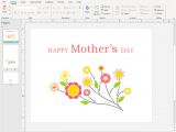 Quarter Fold Thank You Card Printable Mother S Day Templates for Microsoft Office