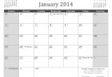 Quarterly Calendar 2014 Template 2014 Monthly Calendar Template Doliquid