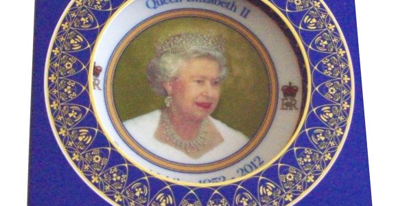 Queen Diamond Wedding Anniversary Card Queen Elizabeth Ii Diamond Jubilee souvenir Medium Size