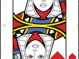 Queen Of Hearts Card Background Queen Of Hearts Card Vector Stock Photos Queen Of Hearts