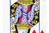 Queen Of Hearts Love Card Queen Of Hearts Card Vector Stock Photos Queen Of Hearts