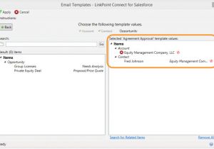 Query Email Template Salesforce Using Salesforce Email Templates In Outlook Linkpoint360