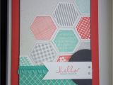 Quick and Easy Card Making Ideas Stampin Up Six Sided Sampler Card Hexagon Cards Card