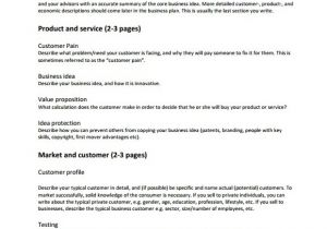 Quick Business Plan Template Free 7 Sample Business Plan Templates Sample Templates