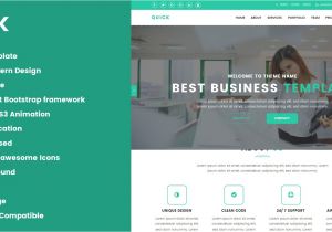 Quick HTML Template Quick Creative Design Agency HTML Template Codester