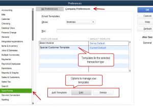 Quickbooks Change Email Template Unable to Send E Mail From Quickbooks Accountspro