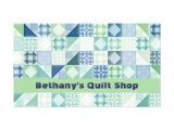Quilt Shop Business Plan Template Quilt Shop Business Cards Zazzle
