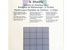 Quilters Template Plastic Templates Plastic Sheets Ez Quilting Quilter 39 S