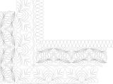 Quilting Templates for Borders Tranquility Place Quilting Designs Quilters Niche News