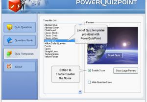 Quiz Email Templates Powerpoint Quiz Maker for Powerpoint by Presentationpro