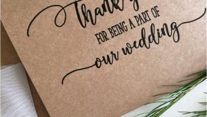 Quote for Wedding Thank You Card Wedding Party Thank You Card Wedding Party Gifts Wedding