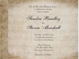 Quotes for A Marriage Card Sheet Music Wedding Invitation Zazzle Com Sheet Music