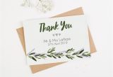 Quotes to Put In A Thank You Card 10 Wedding Thank You Card Examples You Ll Love