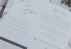 Quotes to Write On Marriage Card Alice Invitation Affordable Wedding Invitations Bespoke