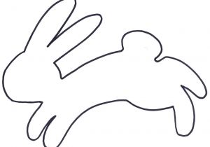 Rabbit Cut Out Template Best Photos Of Bunny Cut Out Bunny Outline Printable