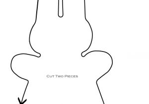 Rabbit Cut Out Template Best Photos Of Free Printable Bunny Pattern Easter Bunny