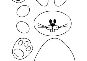 Rabbit Cut Out Template Easter Bunny Template Cut Out Www Pixshark Com Images