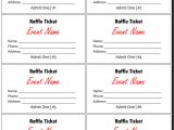 Raffle Email Template 20 Free Raffle Ticket Templates with Automate Ticket